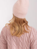 Braided Winter Warm Hat with Unique Front Design