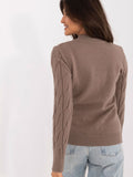 Elegant Turtleneck Women's Sweater for Casual Chic Style