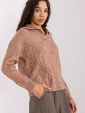 Elegant Women's Long Sleeve Acrylic Sweater for All Occasions