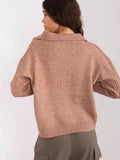 Elegant Women's Long Sleeve Acrylic Sweater for All Occasions