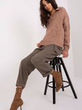 Elegant Women's Long Sleeve Acrylic Sweater for All Occasions