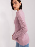 Stylish Women's Pullover Sweater with Unique Texture