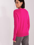 Stylish Women's Pullover Sweater with Unique Pattern