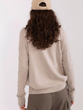 Chic Women's Pullover Sweater with Unique Textured Design