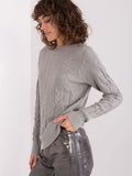 Chic Women's Pullover Sweater with Unique Textured Design