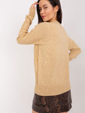 Chic Pullover Sweater with Unique Pattern and Texture