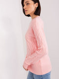 Stylish Women's Pullover Sweater with Unique Texture