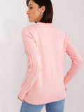 Stylish Women's Pullover Sweater with Unique Texture