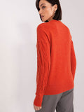 Stylish Women's Pullover Sweater with Unique Texture