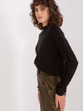 Stylish Women's Pullover Sweater with Unique Texture