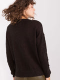 Stylish Women's Pullover Sweater with Unique Texture