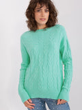 Chic Women's Pullover Sweater with Unique Pattern & Texture