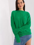 Chic Women's Pullover Sweater with Unique Pattern & Texture