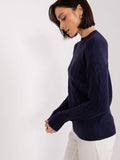 Cozy Patterned Women's Pullover Sweater for Everyday Style