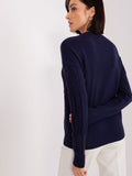 Cozy Patterned Women's Pullover Sweater for Everyday Style