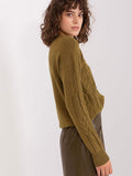 Cozy Women's Pullover Sweater with Unique Pattern & Texture