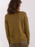 Cozy Women's Pullover Sweater with Unique Pattern & Texture