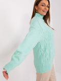 Cozy Textured Turtleneck Sweater for Effortless Style