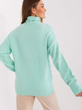 Cozy Textured Turtleneck Sweater for Effortless Style