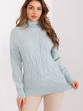 Elegant Textured Turtleneck Sweater for Everyday Style