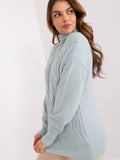 Elegant Textured Turtleneck Sweater for Everyday Style