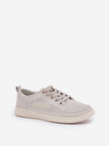 Classic Low-Top Leather Sneakers with Breathable Design