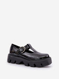 Chic Women's Platform Loafers in Durable Natural Leather