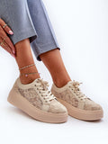 Chic Lace-Up Women's Sneakers for Style and Comfort