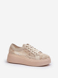 Chic Lace-Up Women's Sneakers for Style and Comfort