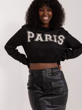 Casual Women's Sweater with Stylish Front Design