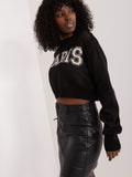 Casual Women's Sweater with Stylish Front Design