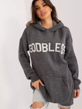 Cozy Women's Hooded Sweater with Kangaroo Pocket