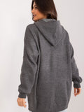 Cozy Women's Hooded Sweater with Kangaroo Pocket