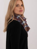 Chic Checkered Arafat Scarf - Versatile & Cozy Accessory