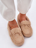 Eco Suede Fur-Lined Moccasin Slippers for Ultimate Comfort