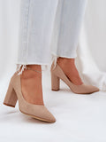 Elegant Suede Pumps for Comfort and Style at Any Event