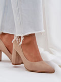Elegant Suede Pumps for Comfort and Style at Any Event
