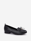 Eco-Friendly Ballerinas with Feminine Bow Detail