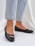 Eco Leather Women's Ballerina Flats for Everyday Elegance