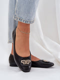 Eco Leather Women's Ballerina Flats for Everyday Elegance
