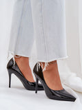 Elegant Patent Leather High Heels for Any Occasion
