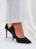 Elegant Eco-Suede Pointed Toe Pumps for All Occasions