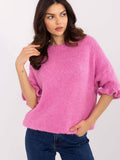 Elegant Women's Sweater with Ruffled Sleeves for Everyday Style