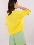 Chic Women's Sweater with Ruffled Sleeves for Everyday Style
