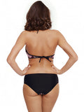Ethno-Inspired Two-Piece Swimsuit with Push-Up Top