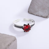 S925 Sterling Silver Personalized Skin Whitening Exquisite Small Delicate Lace Ring